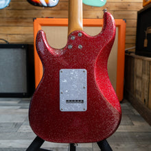 Load image into Gallery viewer, Jet Guitars JS-500 Ebony in Red Sparkle
