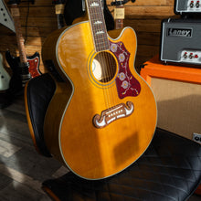 Load image into Gallery viewer, Epiphone EJ-200SCE in Vintage Natural with Hardcase - (Pre-Owned)
