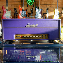 Load image into Gallery viewer, Marshall Super Lead 100w Valve Guitar Amp Head in Purple - (Pre-Owned)