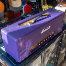 Load image into Gallery viewer, Marshall Super Lead 100w Valve Guitar Amp Head in Purple - (Pre-Owned)