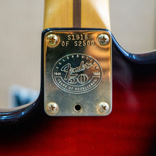 Load image into Gallery viewer, Fender 50th Anniversary American Deluxe Stratocaster in Sunburst with Hardcase - 1995 - (Pre-Owned)