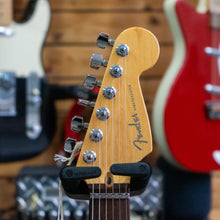 Load image into Gallery viewer, Fender American Deluxe "Fat Strat" Stratocaster in Cranberry with Hard Case - (Pre-Owned)