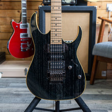 Load image into Gallery viewer, Ibanez RG370AHMZ in Silver Wave Black Flat - (Pre-Owned)
