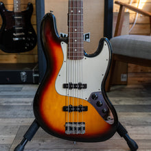 Load image into Gallery viewer, Fender 60th Anniversary Jazz Bass in Sunburst with Hard Case - (Pre-Owned)