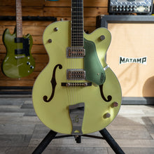 Load image into Gallery viewer, Gretsch 6118 Diamond Anniversary in Two-Tone Green with Hard Case - 2003 - (Pre-Owned)