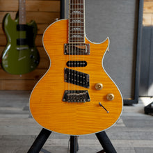 Load image into Gallery viewer, Epiphone Nighthawk Custom Reissue in Amber with Hardcase - (Pre-Owned)