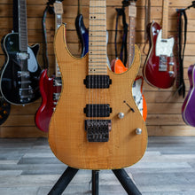 Load image into Gallery viewer, Ibanez RG721MSM-NTF in Natural Flat Premium Electric Guitar - (Pre-Owned)