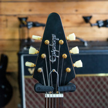 Load image into Gallery viewer, Epiphone Inspired By Gibson Custom 1958 Korina Flying V with Hardcase - (Pre-Owned)