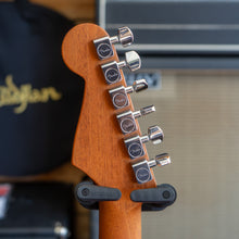 Load image into Gallery viewer, Fender American Acoustasonic Jazzmaster All-Mahogany Acoustic/Electric Guitar in Bourbon Burst with Hard Case - (Pre-Owned)