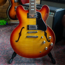Load image into Gallery viewer, Epiphone Inspired by Gibson ES-335 Figured in Raspberry Tea Burst - (Pre-Owned)