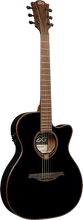 Load image into Gallery viewer, Lag Tramontane 118 T118ASCE Electro Acoustic Guitar in Black - (Pre-Owned)