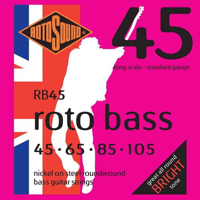 Rotosound RB45 Nickel Bass Guitar Strings
