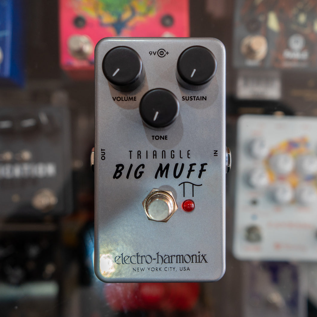 Electro Harmonix Triangle Big Muff Pi Distortion and Sustainer Pedal