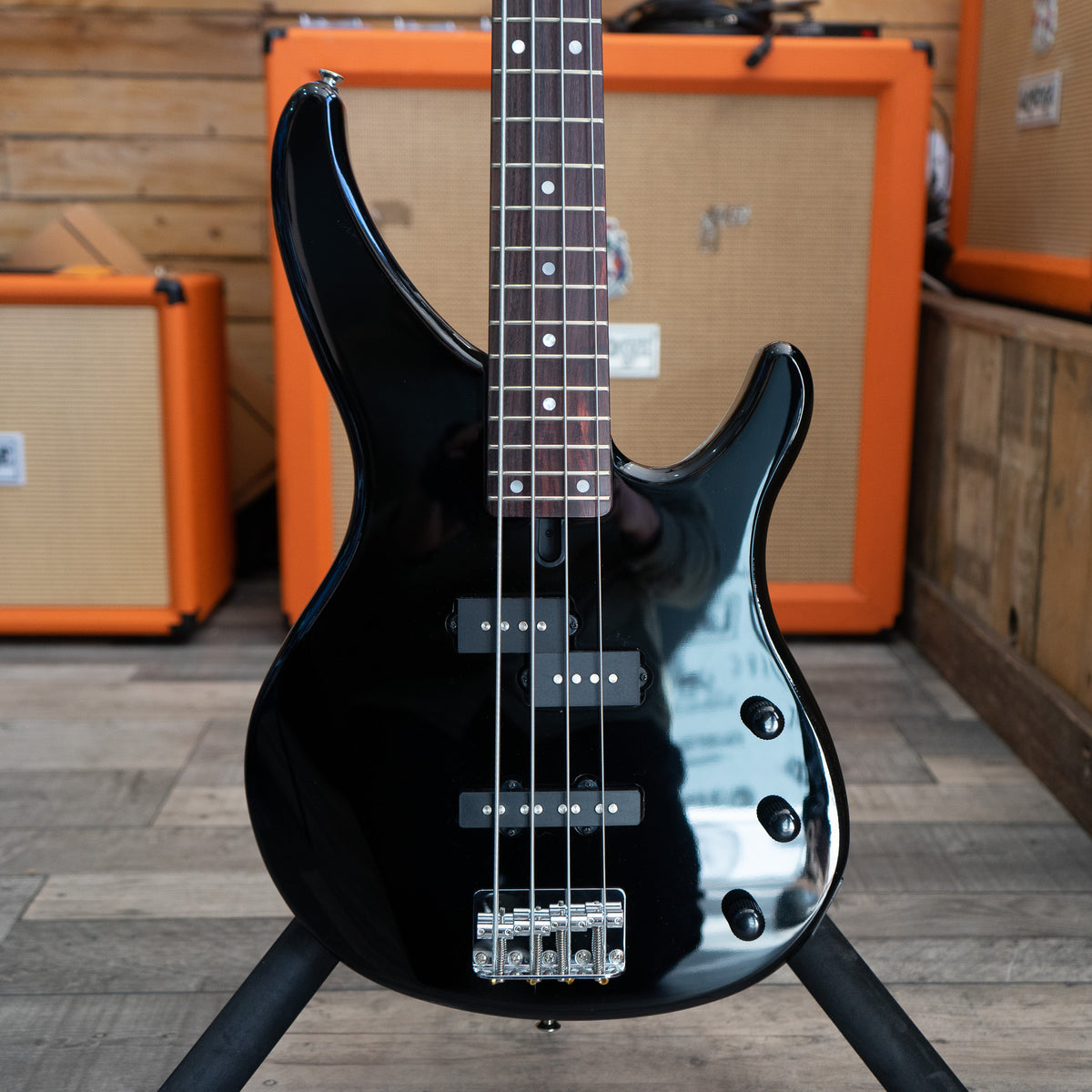 Yamaha TRBX174 4 String Bass in Black