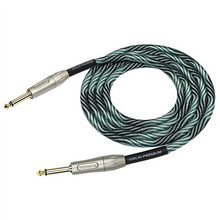 Load image into Gallery viewer, Kirlin Fabric Premium Wave Series Instrument Cable, 10ft / 3m