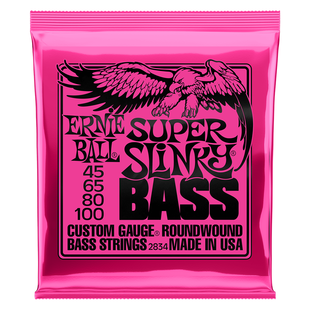 Ernie Ball Super Slinky Bass Guitar Set 45 - 100