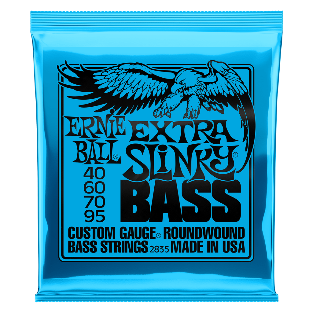 Ernie Ball Extra Slinky Bass Guitar Set 40 - 95