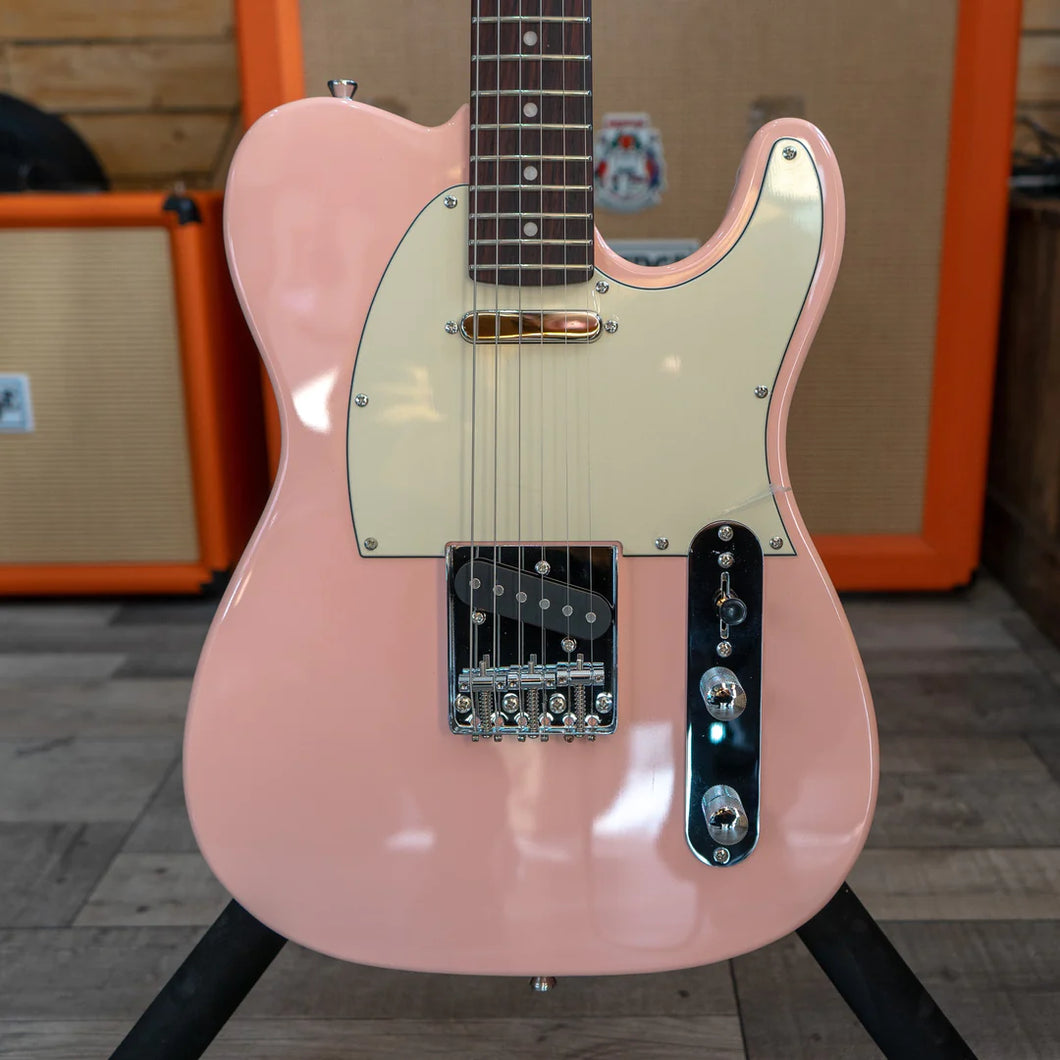 Jet JT-300 Electric Guitar in Shell Pink, Orange Crush 20 Amplifier, Lead and Tuner