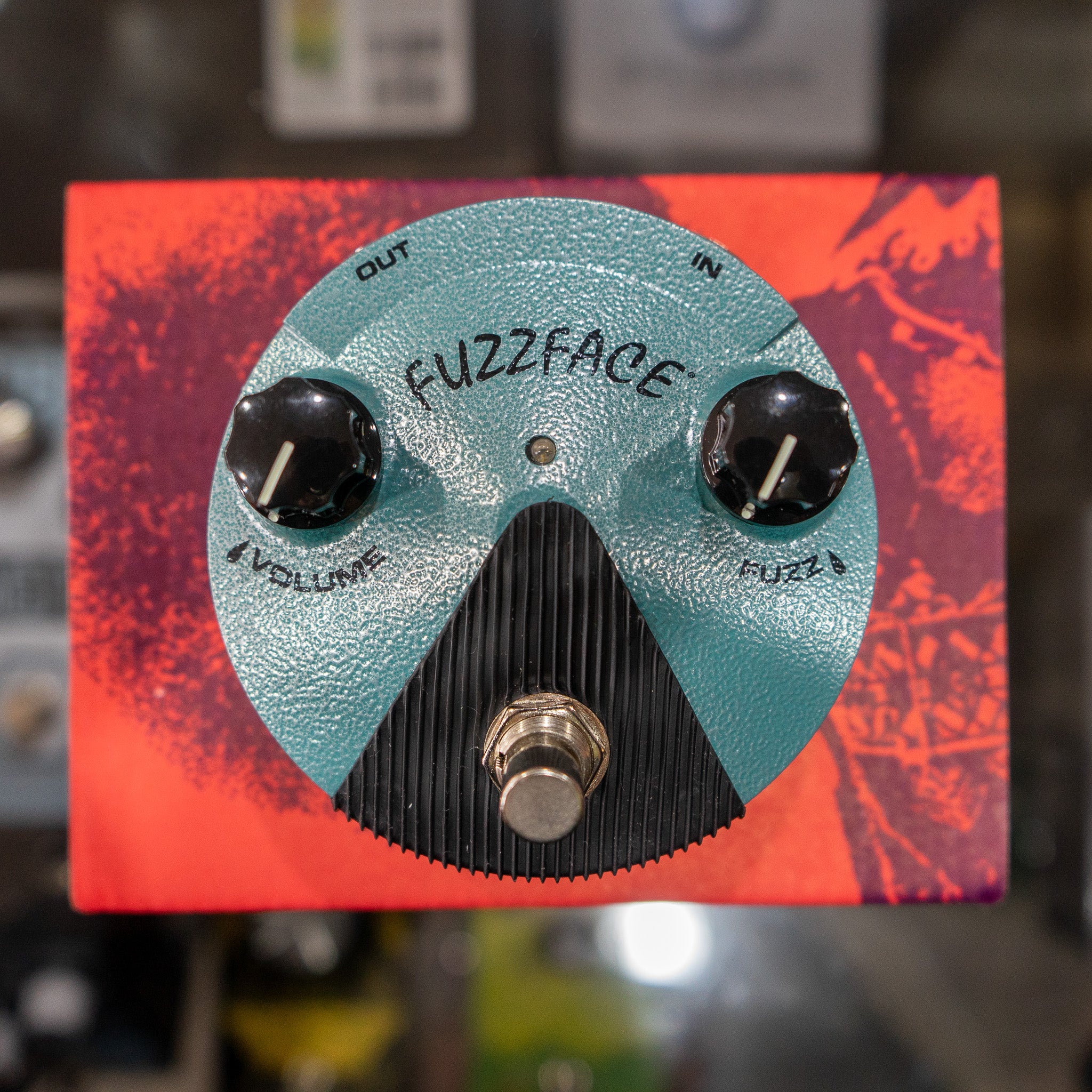Jim Dunlop Fuzz Face Mini Hendrix in Turquoise – Southend Music