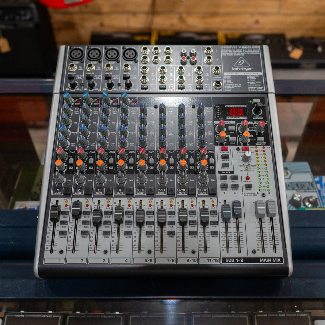 Behringer XENYX X1622USB 12 Channel Analog Mixer - (Pre-Owned)