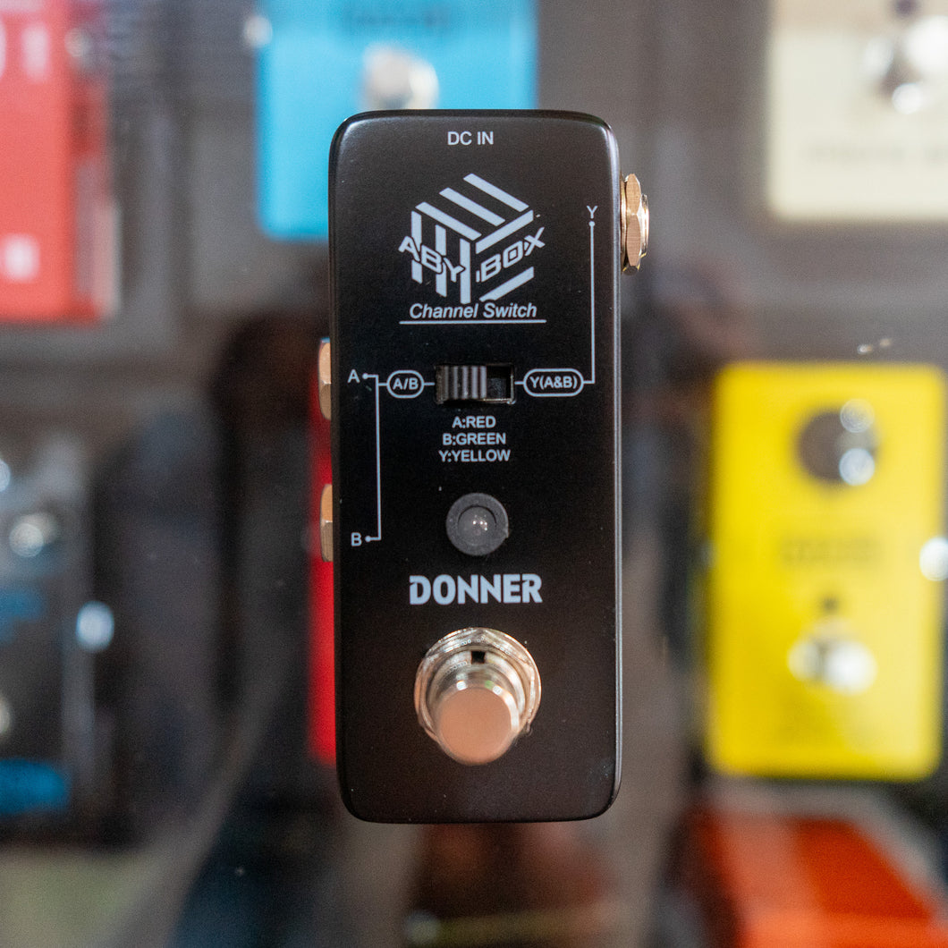 Donner ABY Box Line Selector AB Switcher Pedal - (Pre-Owned)