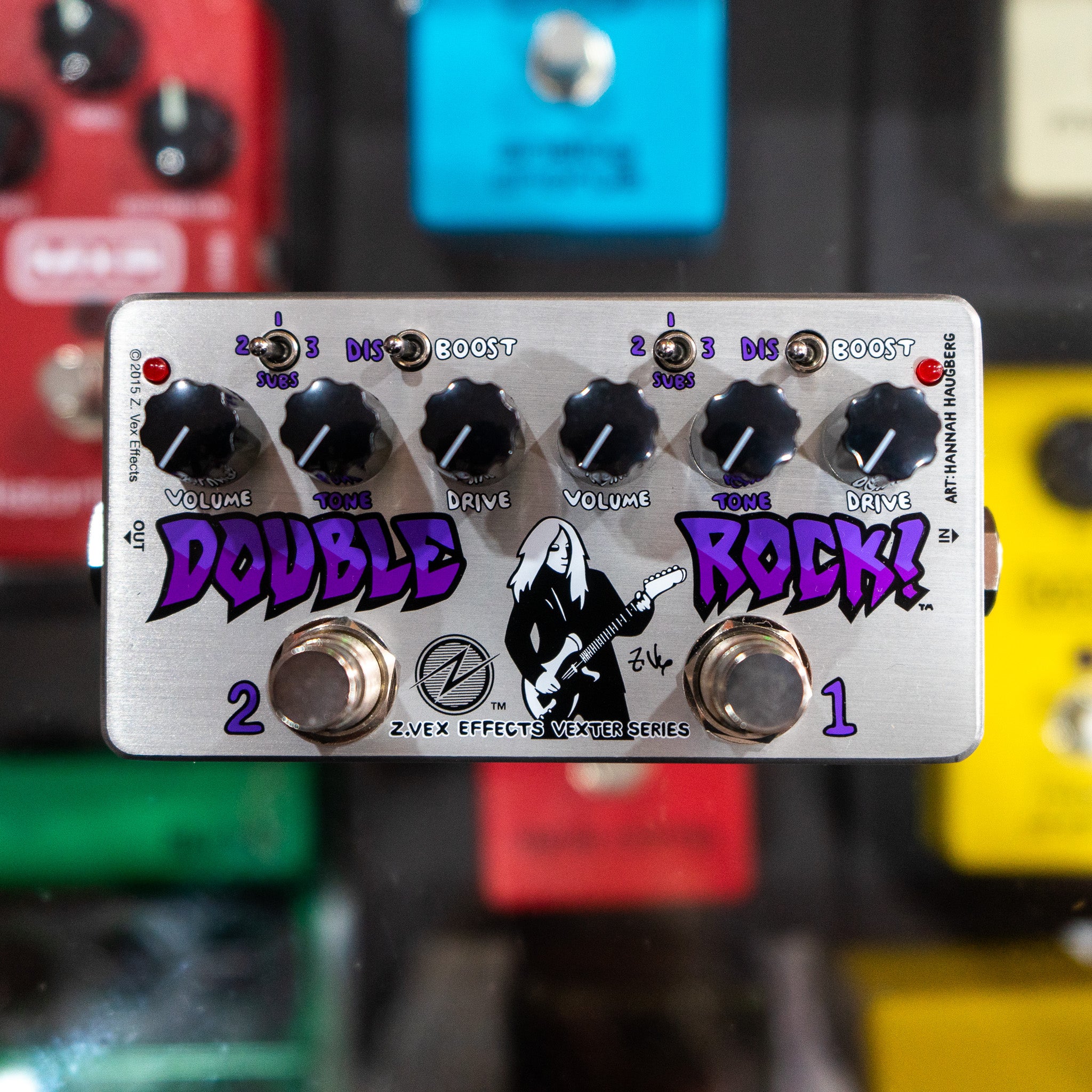 ZVEX Effects Vexter Double Rock Distortion & Boost Pedal