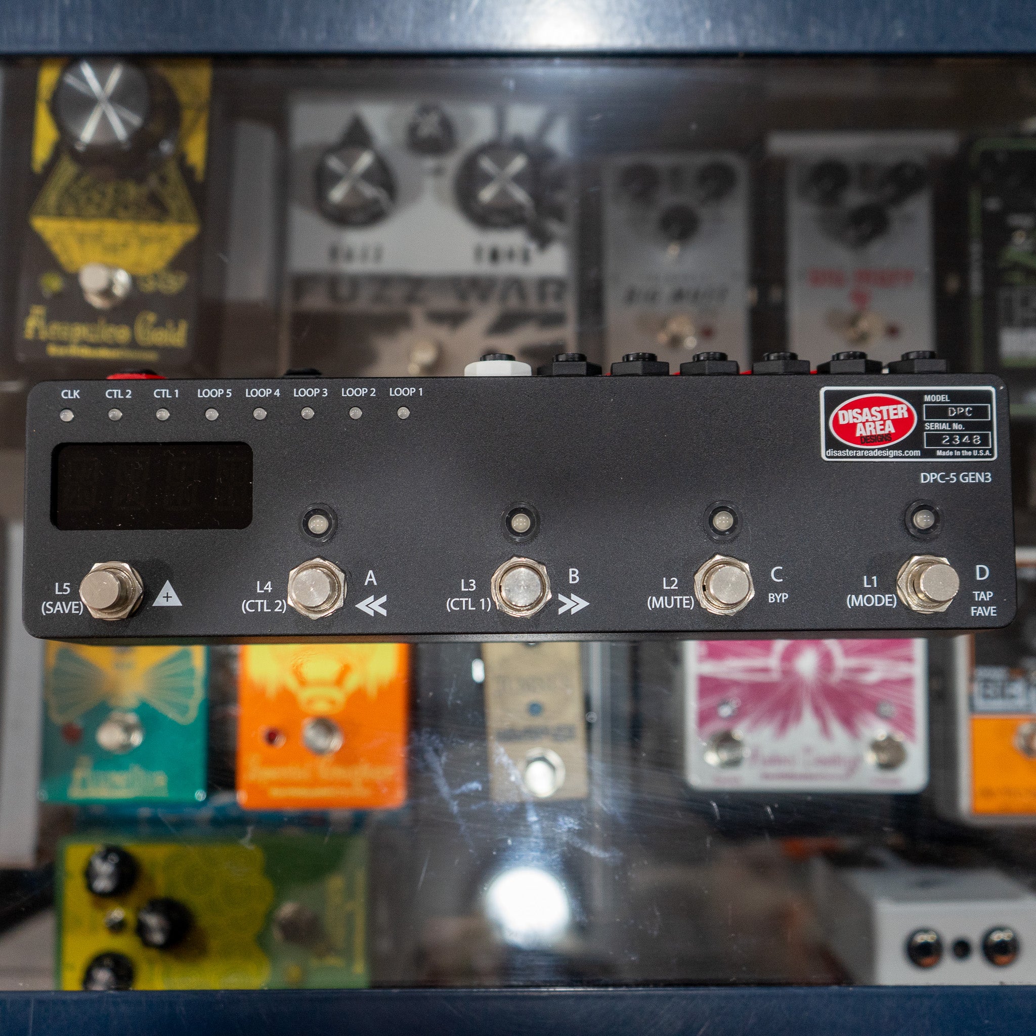 Disaster Area DPD-5 Gen 3 Switching System for Guitar Pedals