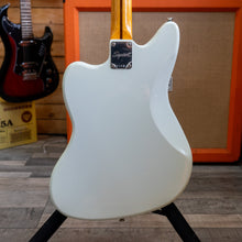 Load image into Gallery viewer, Squier FSR Classic Vibe &#39;60s Jaguar Electric Guitar in Olympic White - (Pre-Owned)
