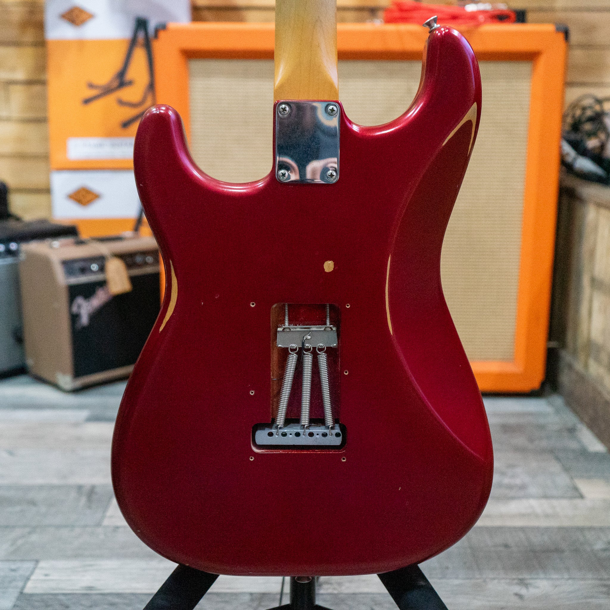 Fender Limited Edition Road Worn '60s Stratocaster in Faded Candy