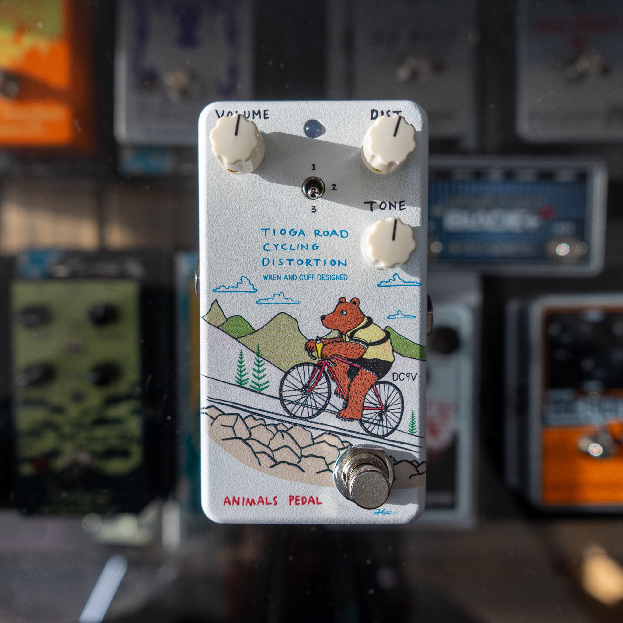 Animals Pedal Tioga Road Cycling Distortion