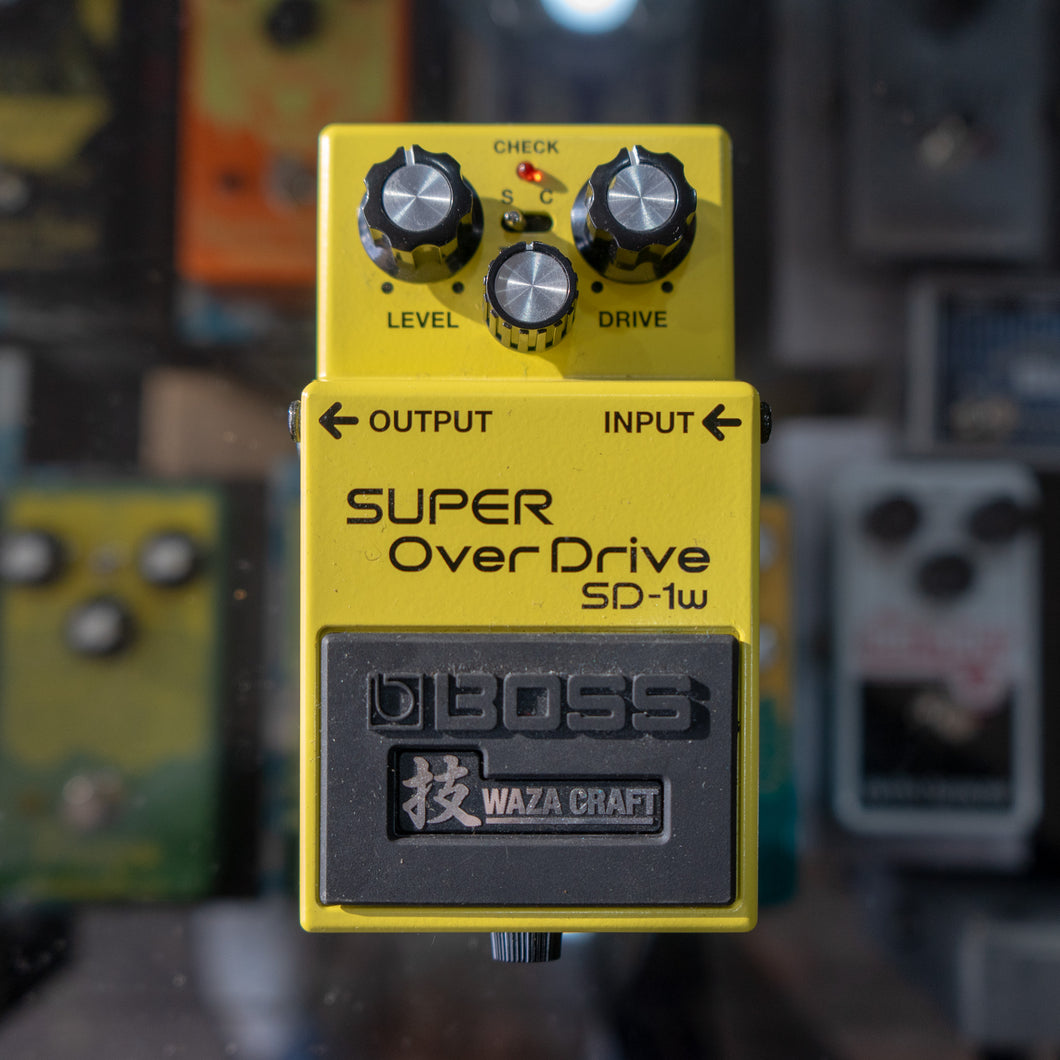 BOSS SD-1w Waza Craft Super Overdrive Pedal - (Pre-Owned)