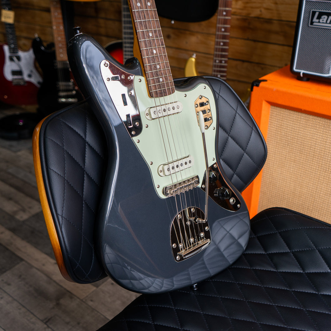 Squier FSR Classic Vibe '60s Jaguar in Charcoal Frost Metallic - (Pre-Owned)