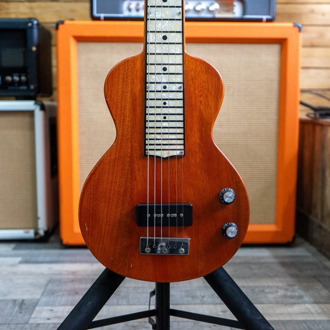 Recording King Lap Steel with P90 Pickup in Natural Mahogany - (Pre-Owned)