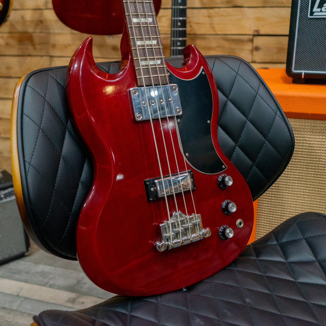 Gibson USA SG Standard Bass in Heritage Cherry with Hardcase - (Pre-Owned)