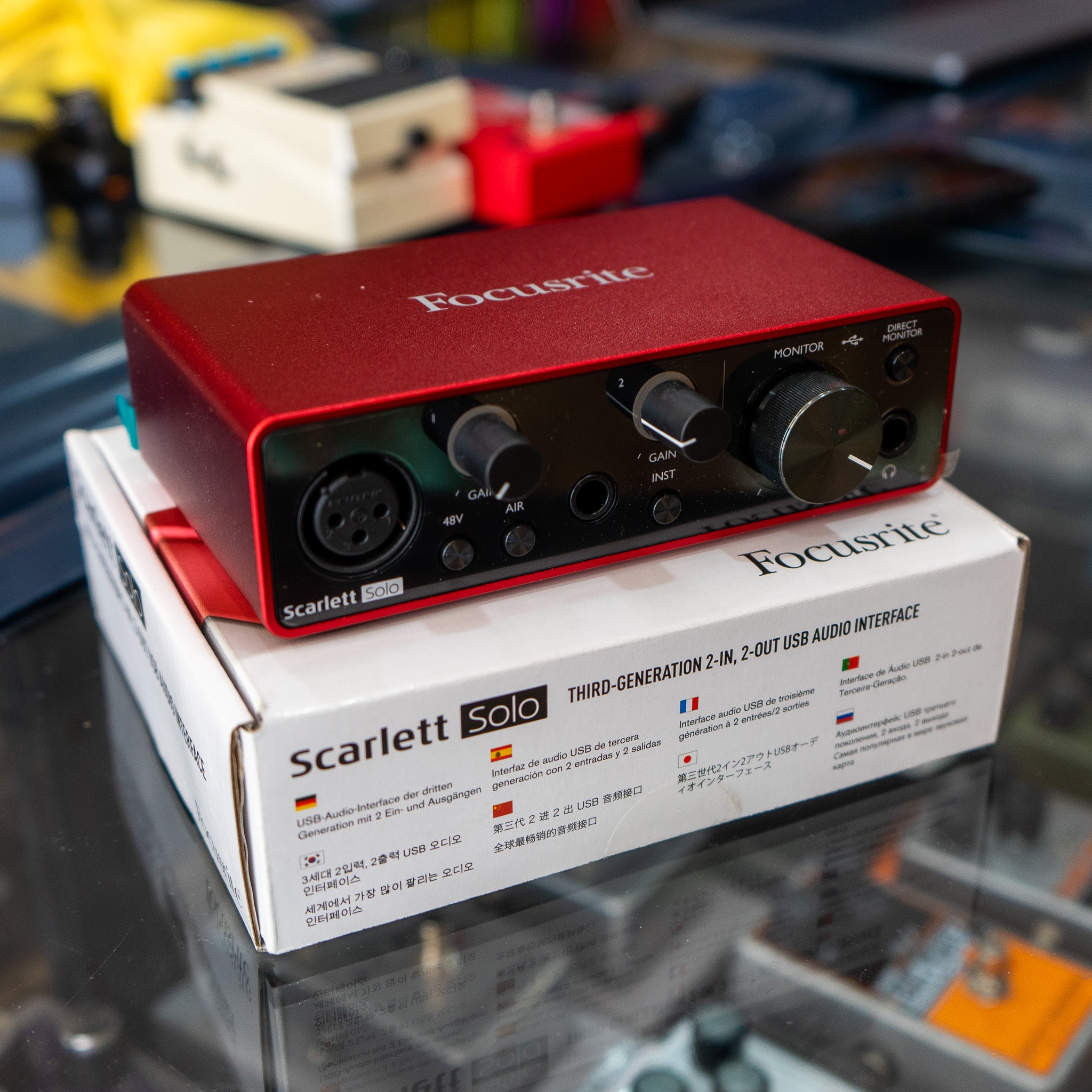 Focusrite Scarlett Solo Audio Interface (3rd Gen) - (Pre-Owned
