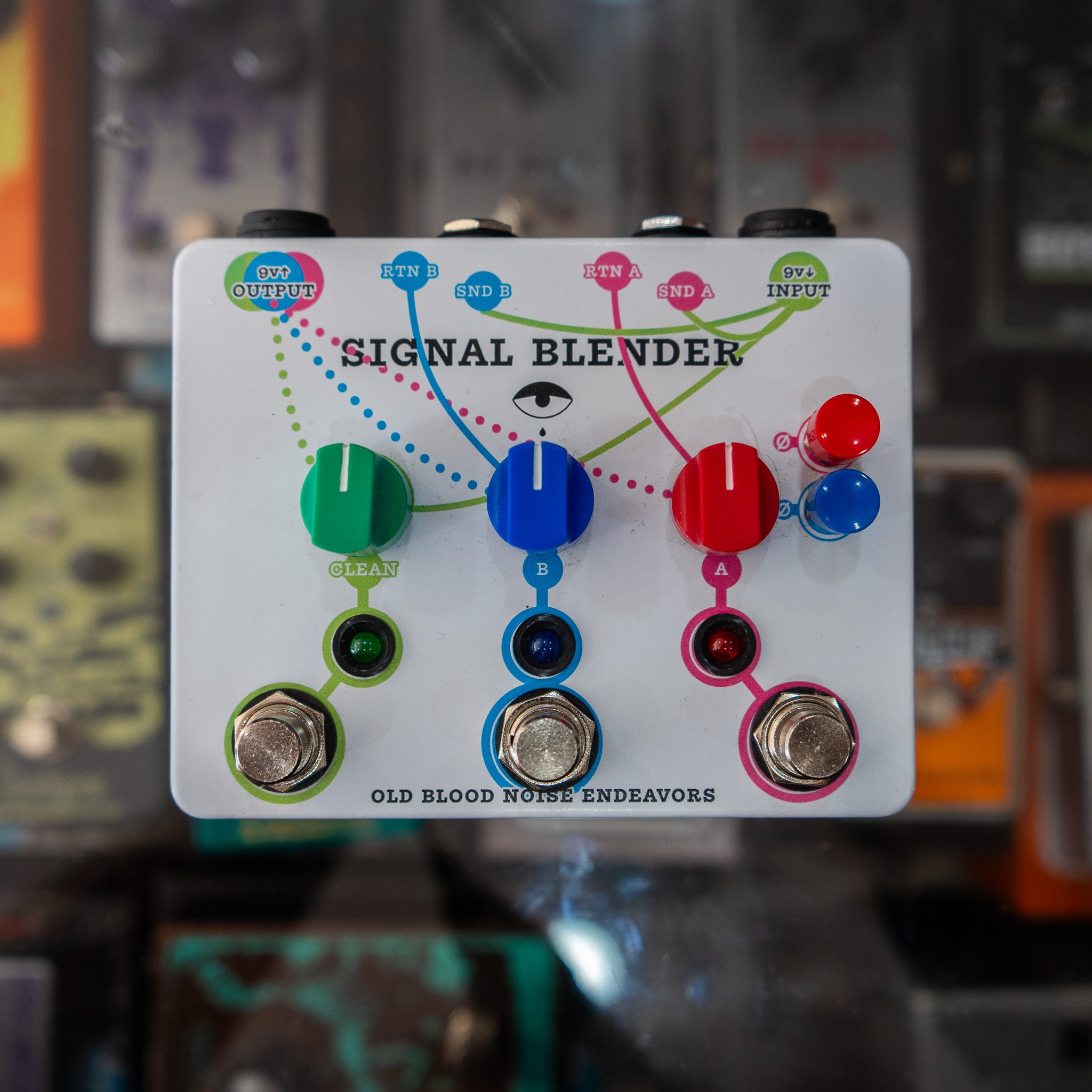 signal blender pedal Old Blood Noise Signal Blender Pedal