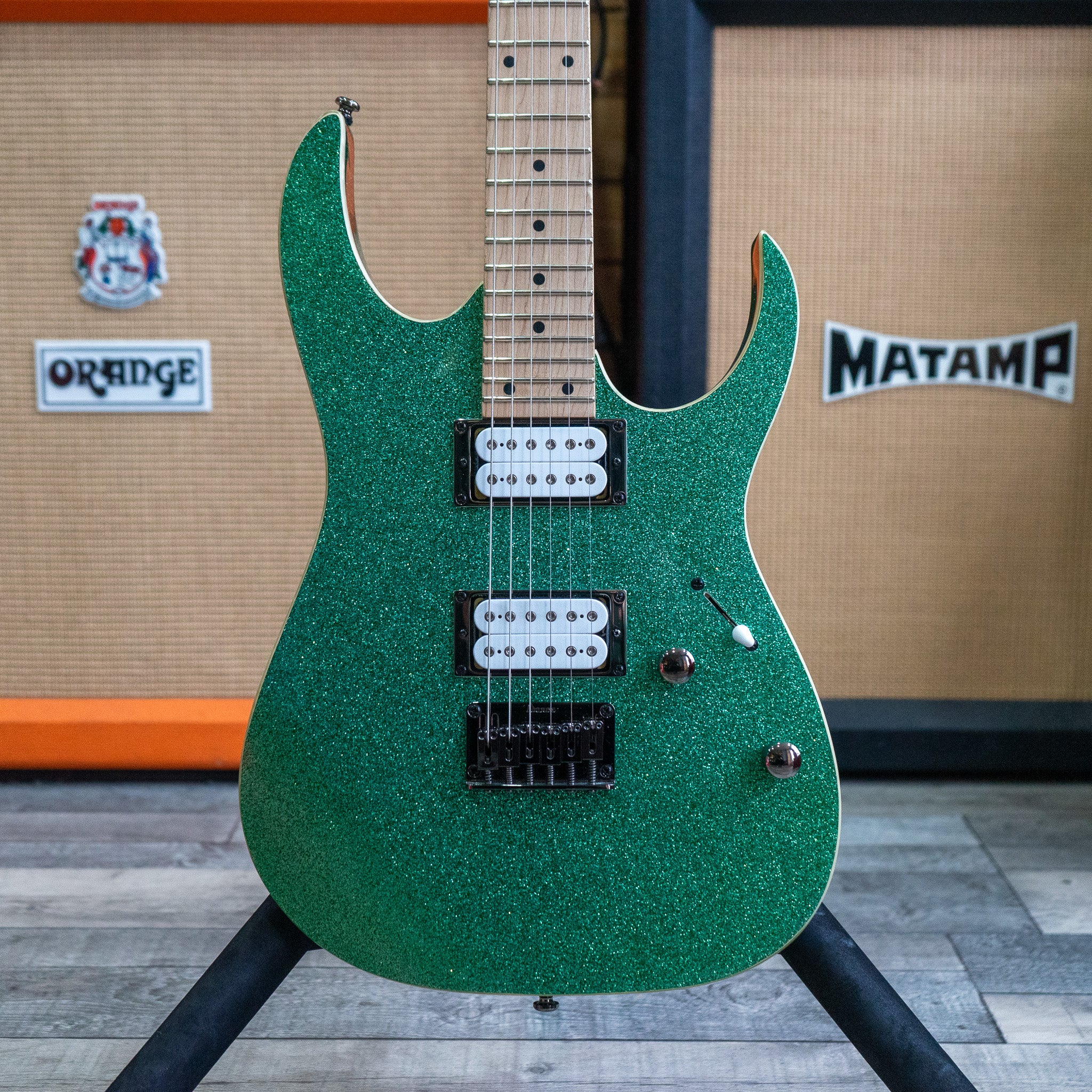 Ibanez RG421MSP in Turquoise Sparkle - (Pre-Owned) – Southend