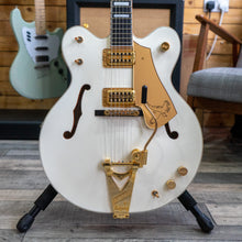 Load image into Gallery viewer, Gretsch White Falcon with Ebony Fretboard in Vintage White with Hardcase - (Pre-Owned)
