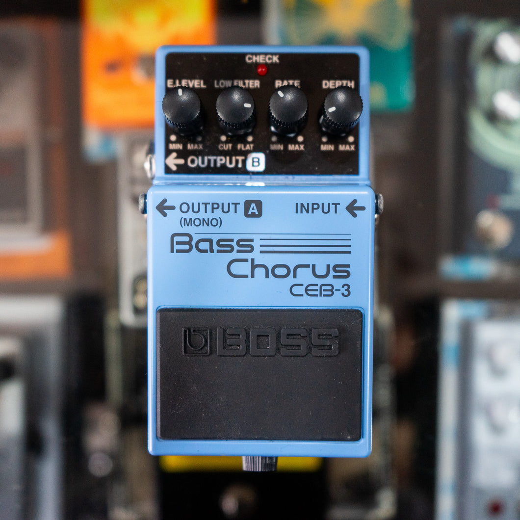 Boss CEB-3 Bass Chorus Pedal - (Pre-Owned)