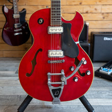 Load image into Gallery viewer, DeArmond by Guild Starfire Special in Transparent Red - (Pre-Owned)
