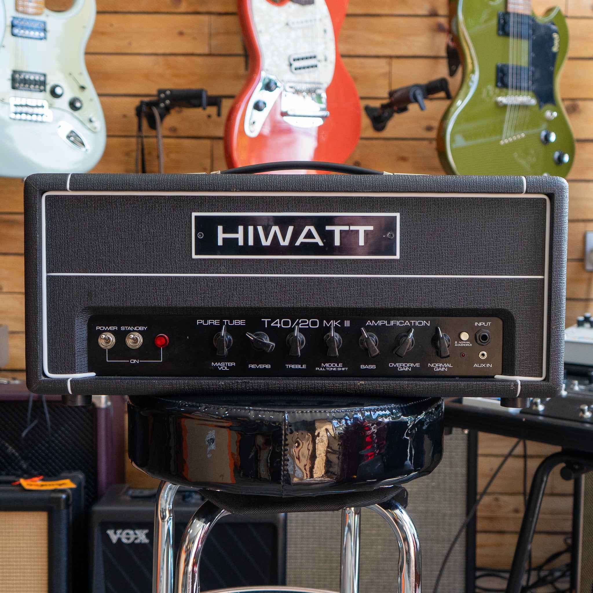 Hiwatt T40/20 Tube Series MKII 40/20w Amplifier Head - (Pre-Owned
