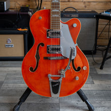 Load image into Gallery viewer, Gretsch G5420T Electromatic Classic Hollow Body Single-Cut with Bigsby in Orange Stain with Hard Case - (Pre-Owned)
