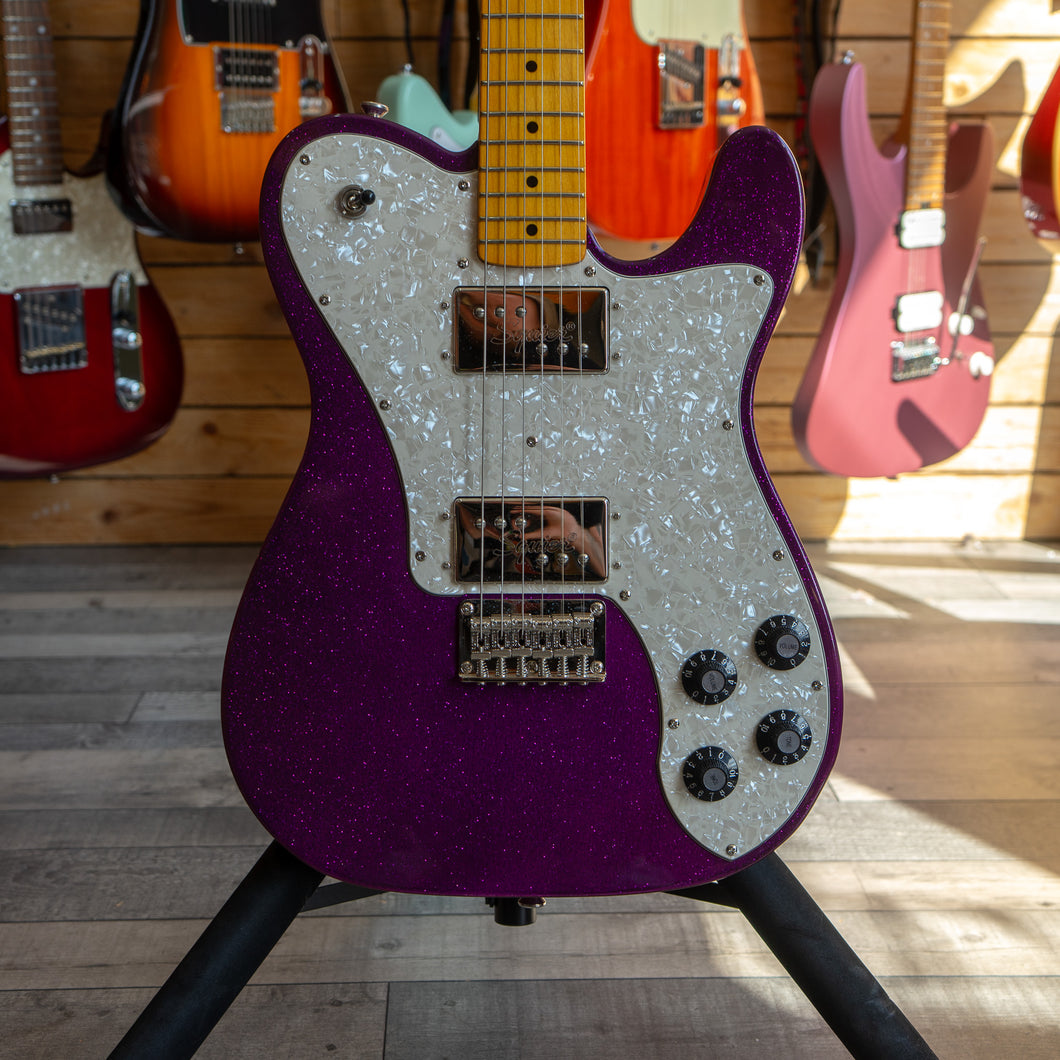 Squier Classic Vibe Telecaster Deluxe in Purple Sparkle - (Pre-Owned)