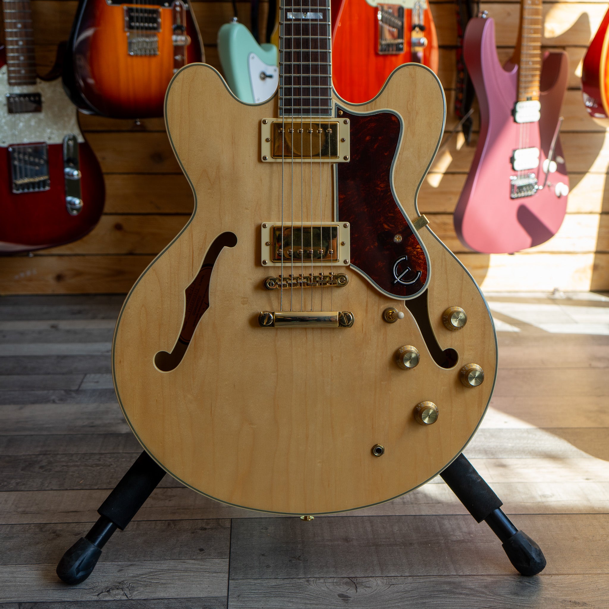 Epiphone Sheraton II Pro in Natural - 2017 - (Pre-Owned