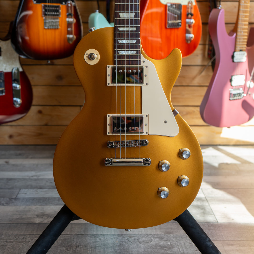 Gibson Les Paul Tribute in Satin Gold Top - (Pre-Owned)