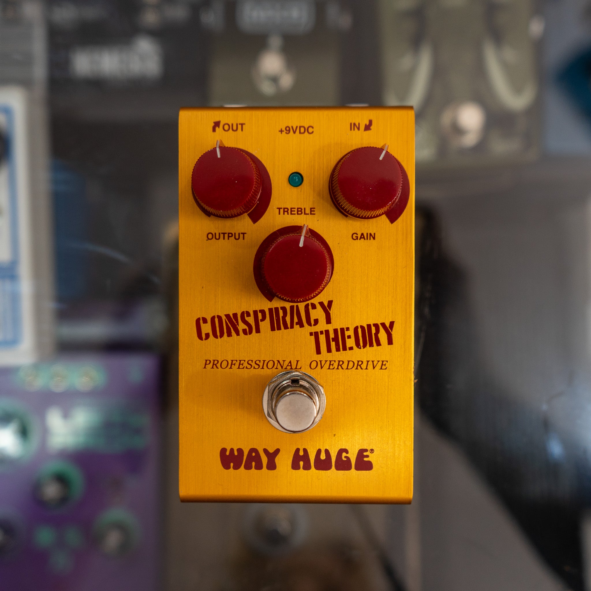 conspiracy theory guitar pedal Way Huge Conspiracy Theory Professional Overdrive Pedal