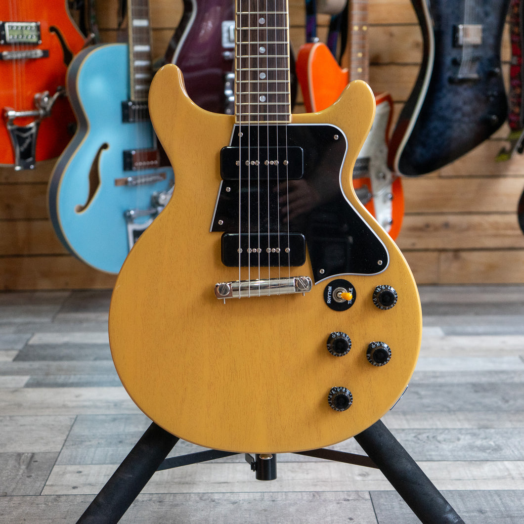 Epiphone 1960 Les Paul Special Double Cut Reissue in TV Yellow - (Pre-Owned)