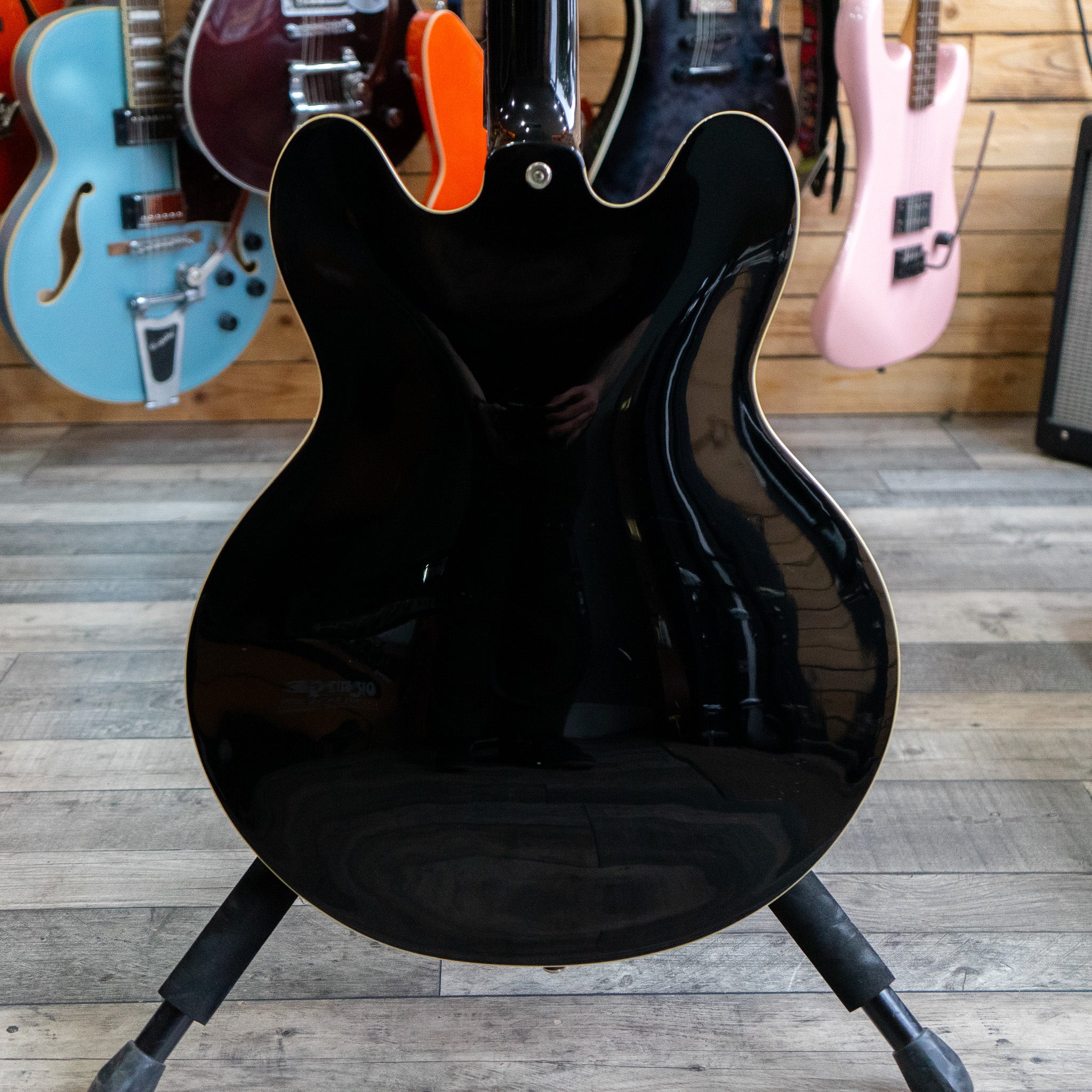 Epiphone Dot in Ebony with Hard Case - 2008 - (Pre-Owned