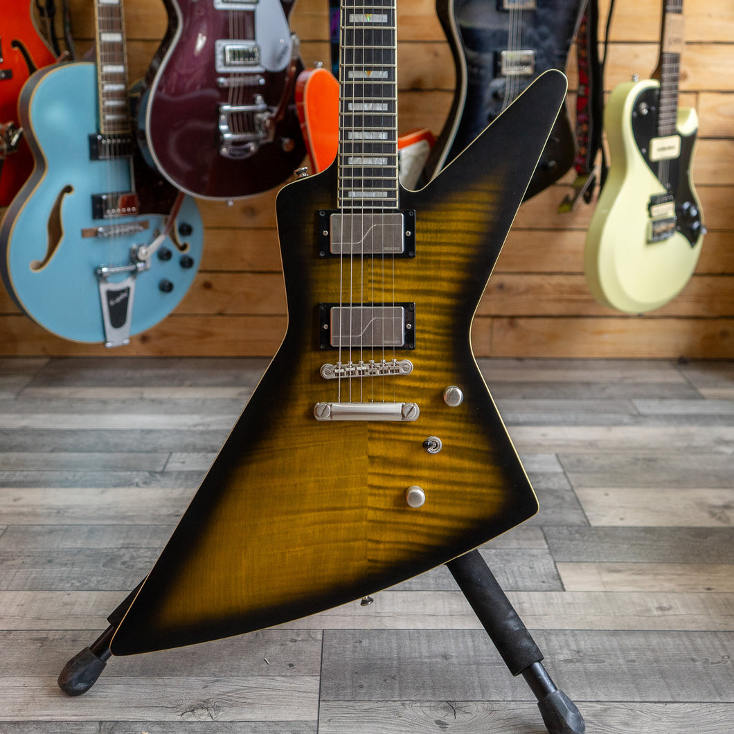 Epiphone Extura in Yellow Tiger Aged Gloss with Gig Bag - (Pre-Owned)