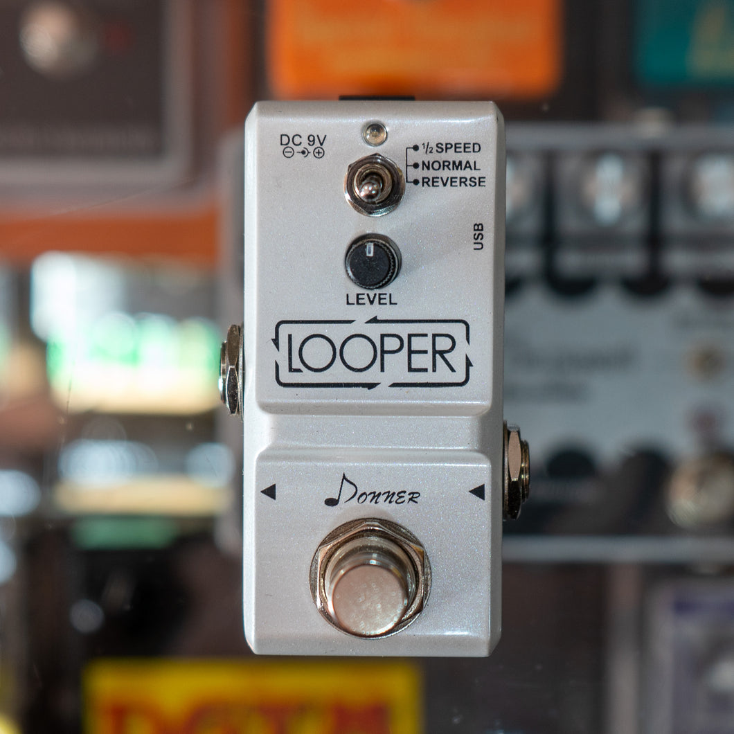 donner looper pedal Donner Nano Looper Effects Pedal